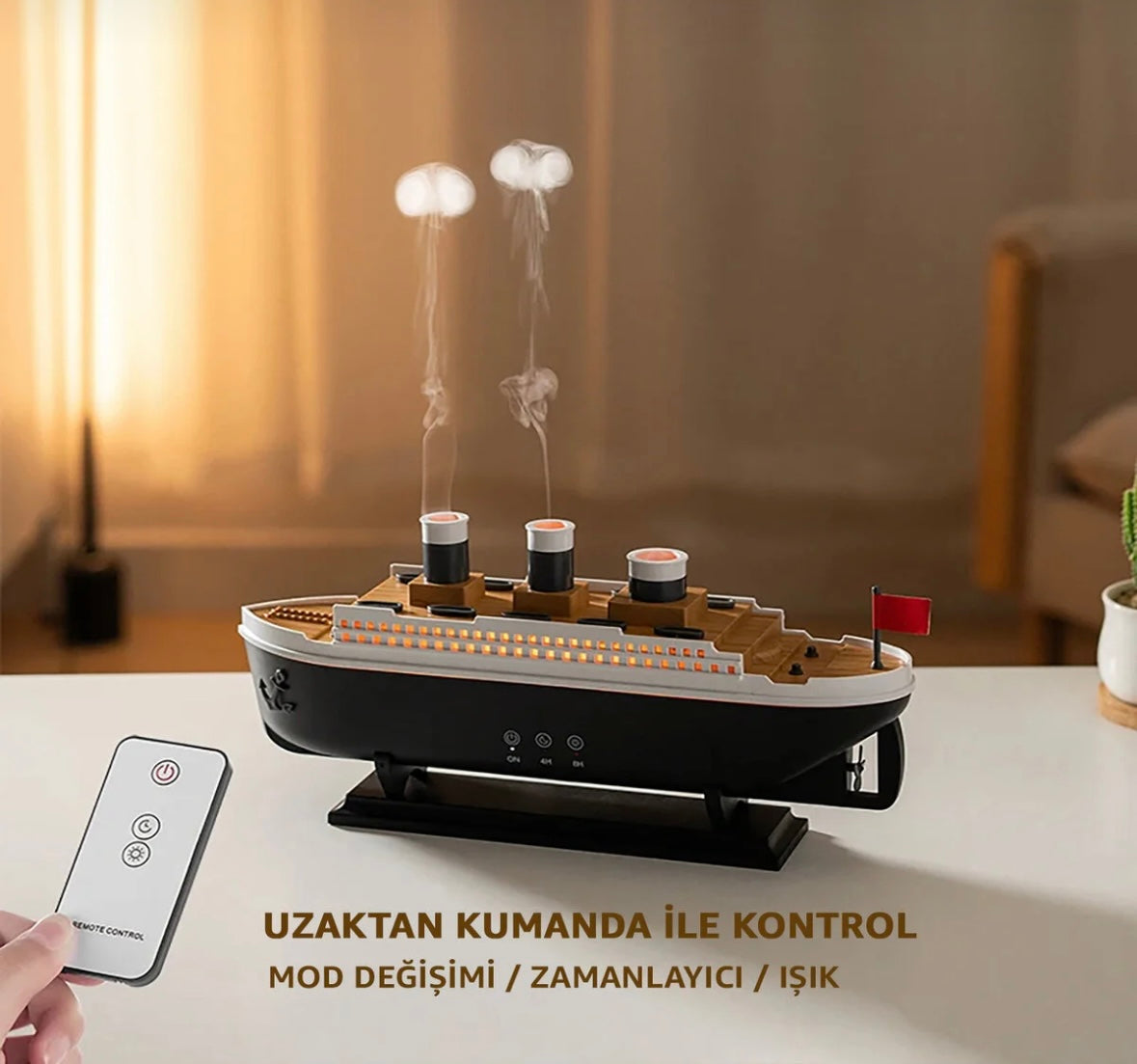 Buharlı Gemi Hava Nemlendirici