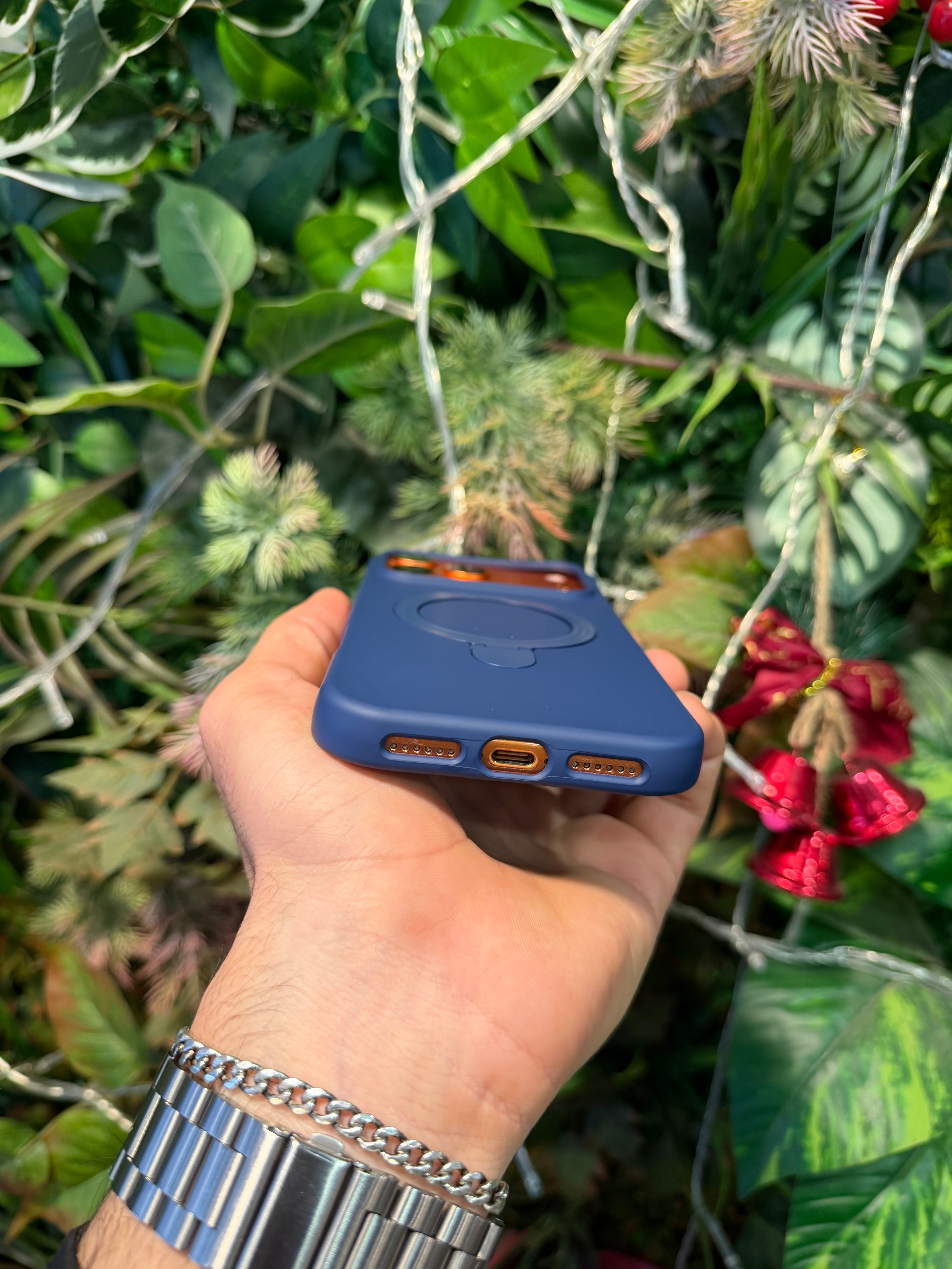 Magsafe Silikon Kılıf Stantlı