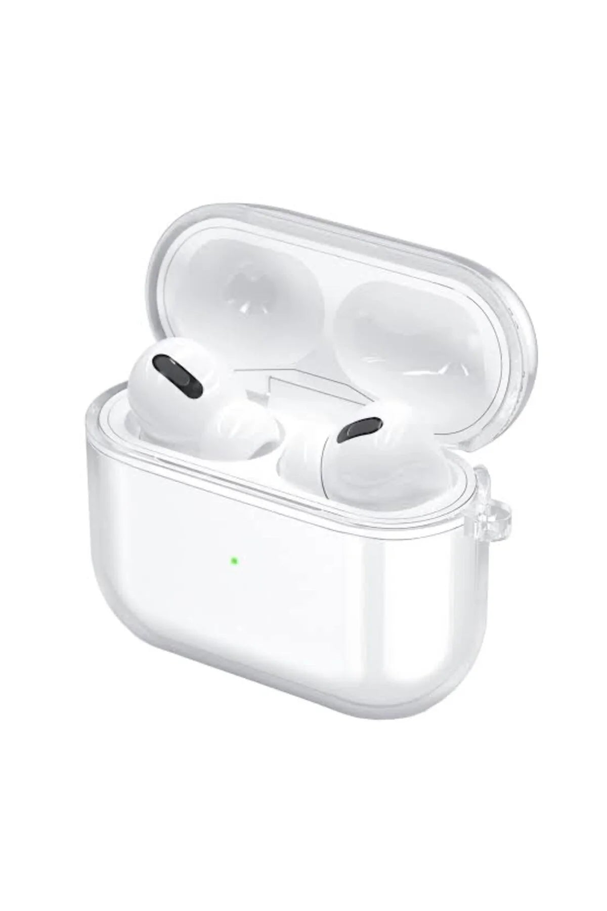 Aİrpods Kılıfı Şeffaf Slikon