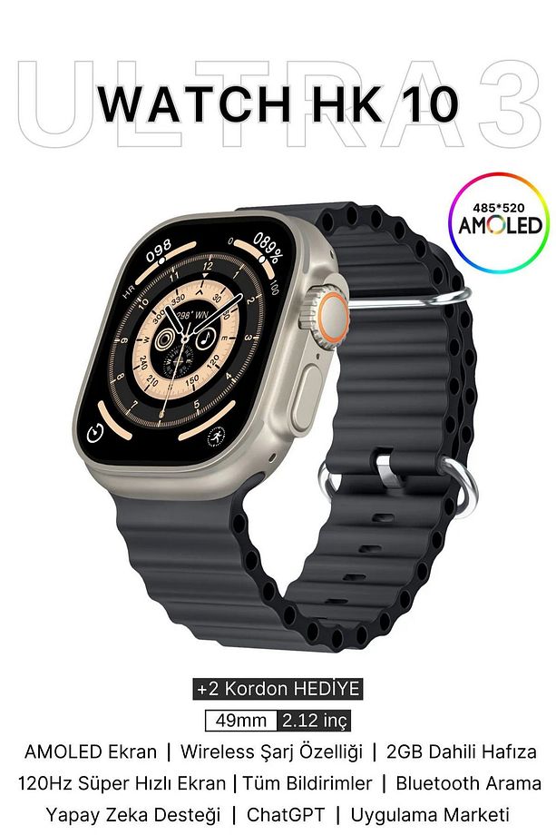 Watch Hk 10 Ultra 3 Akıllı Saat