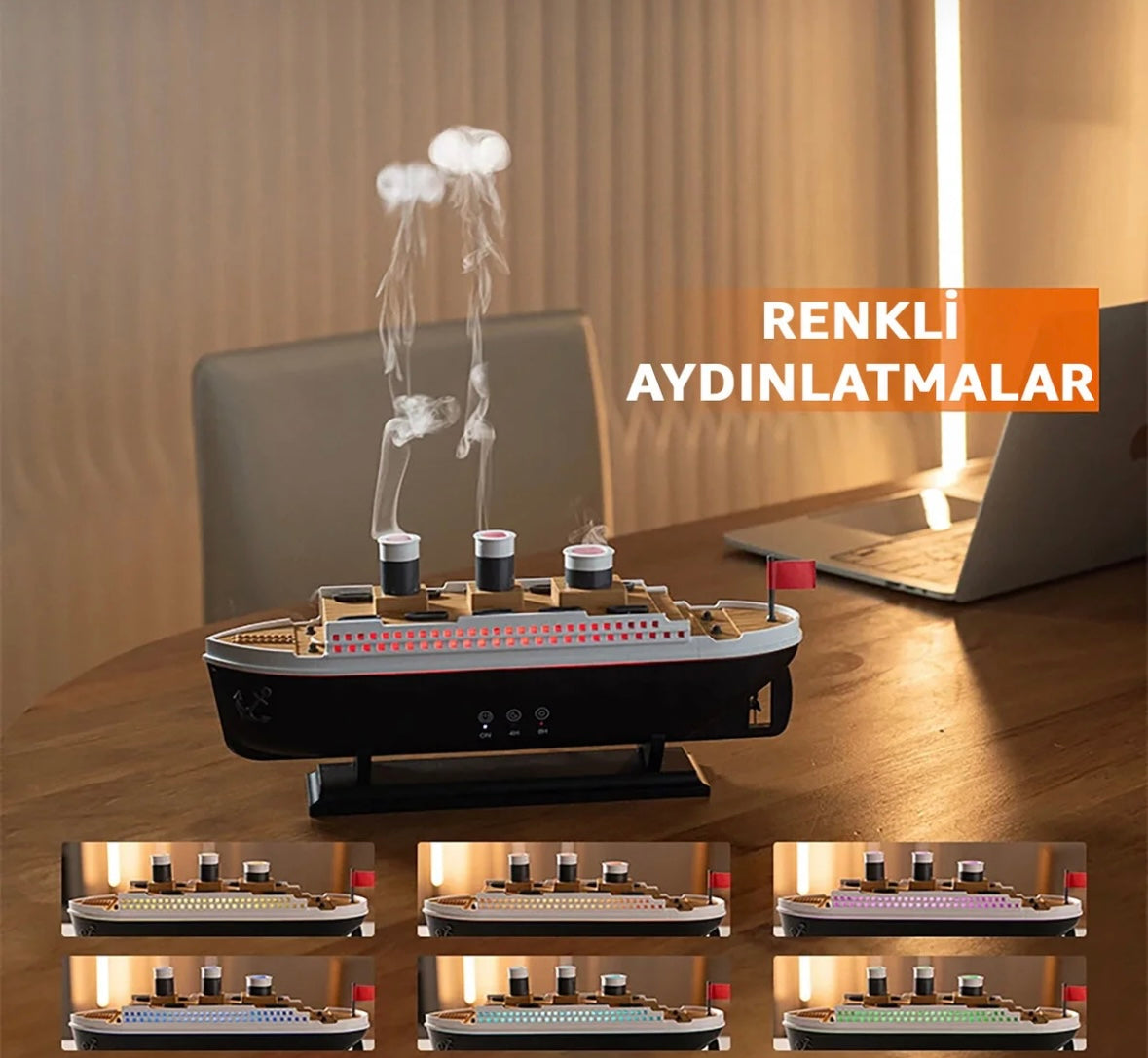 Buharlı Gemi Hava Nemlendirici