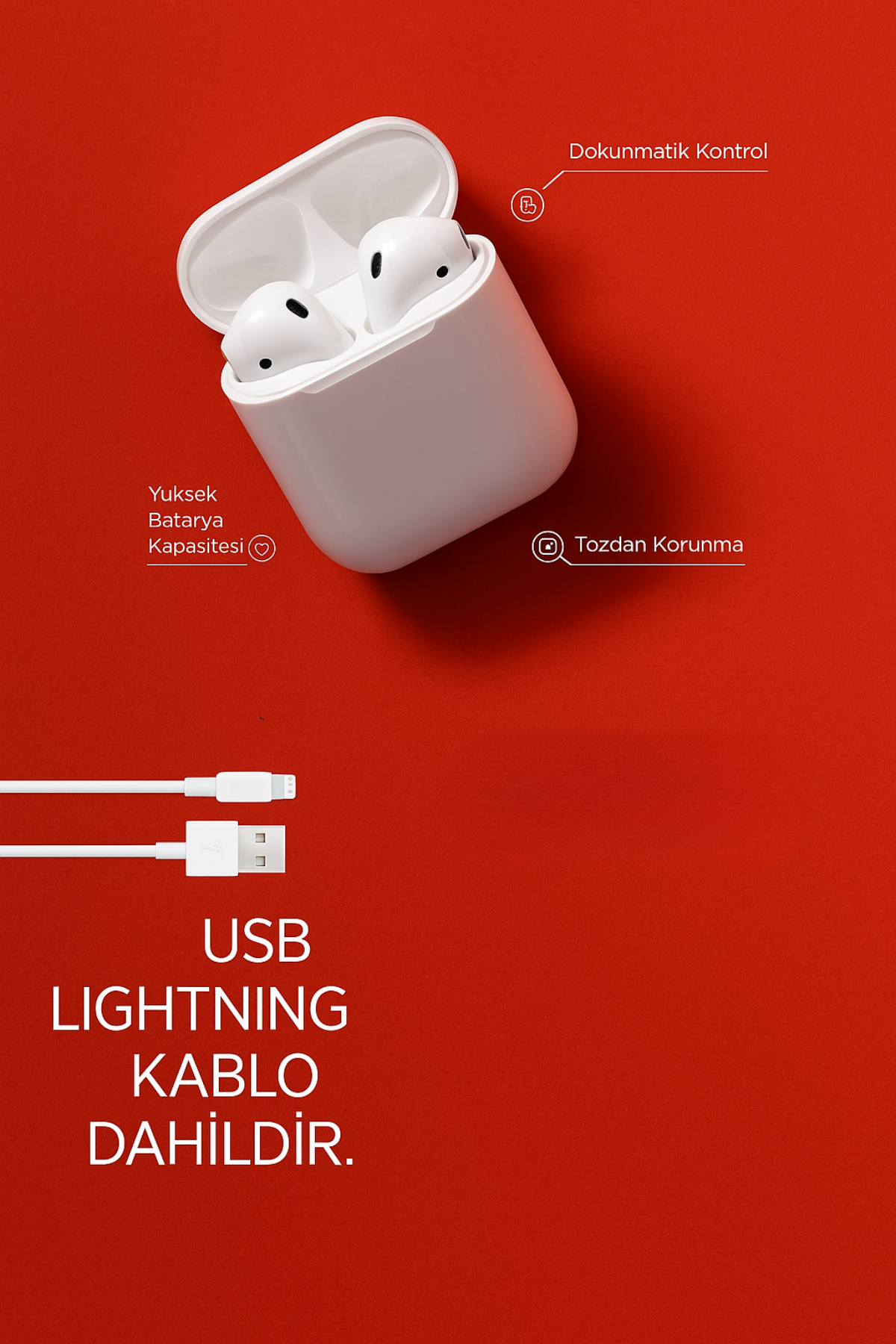 Air 2. Nesil Kablosuz Bluetooth Kulaklık