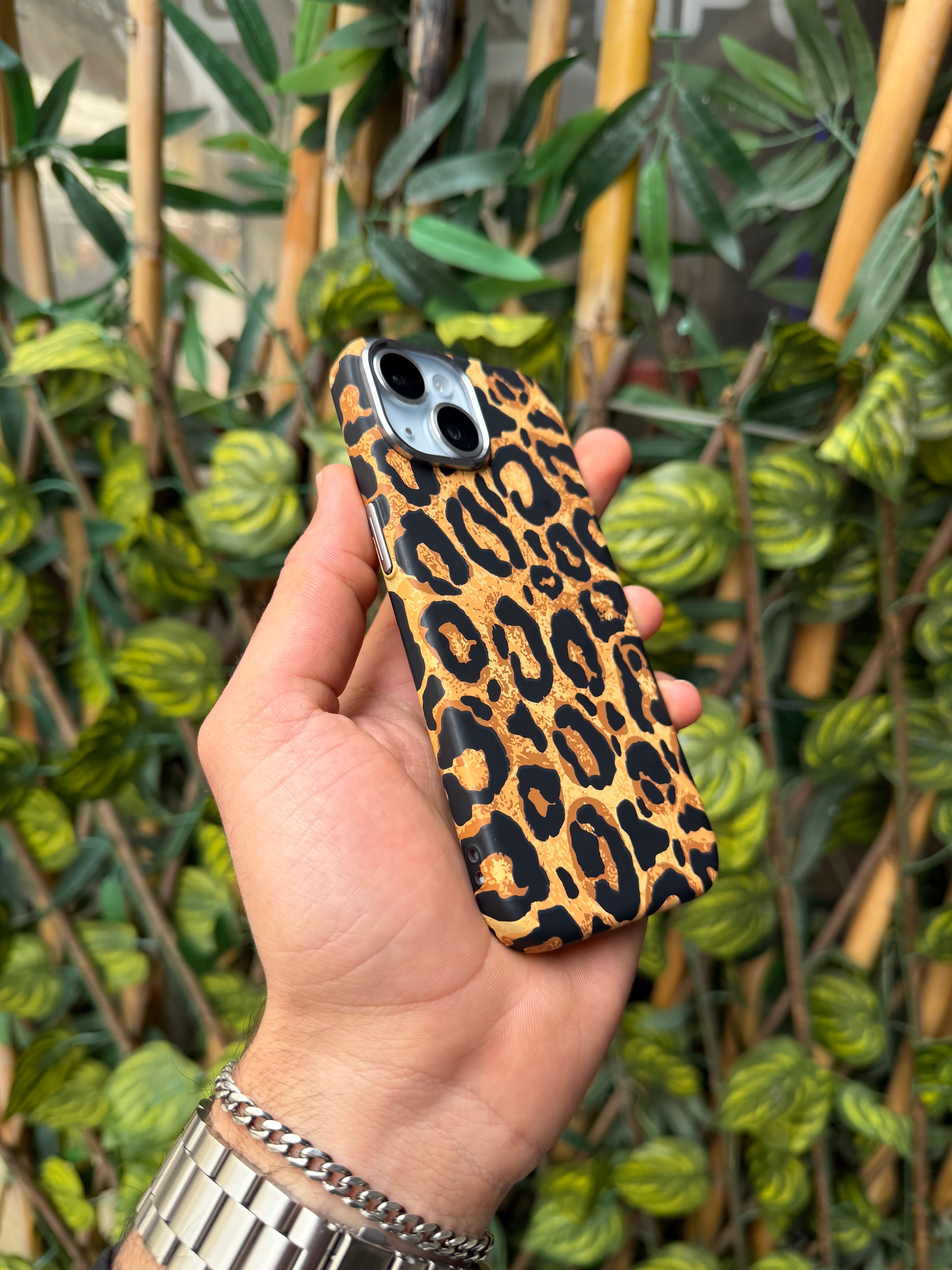 Leopar Kılıf Magsafe Özellikli Mika