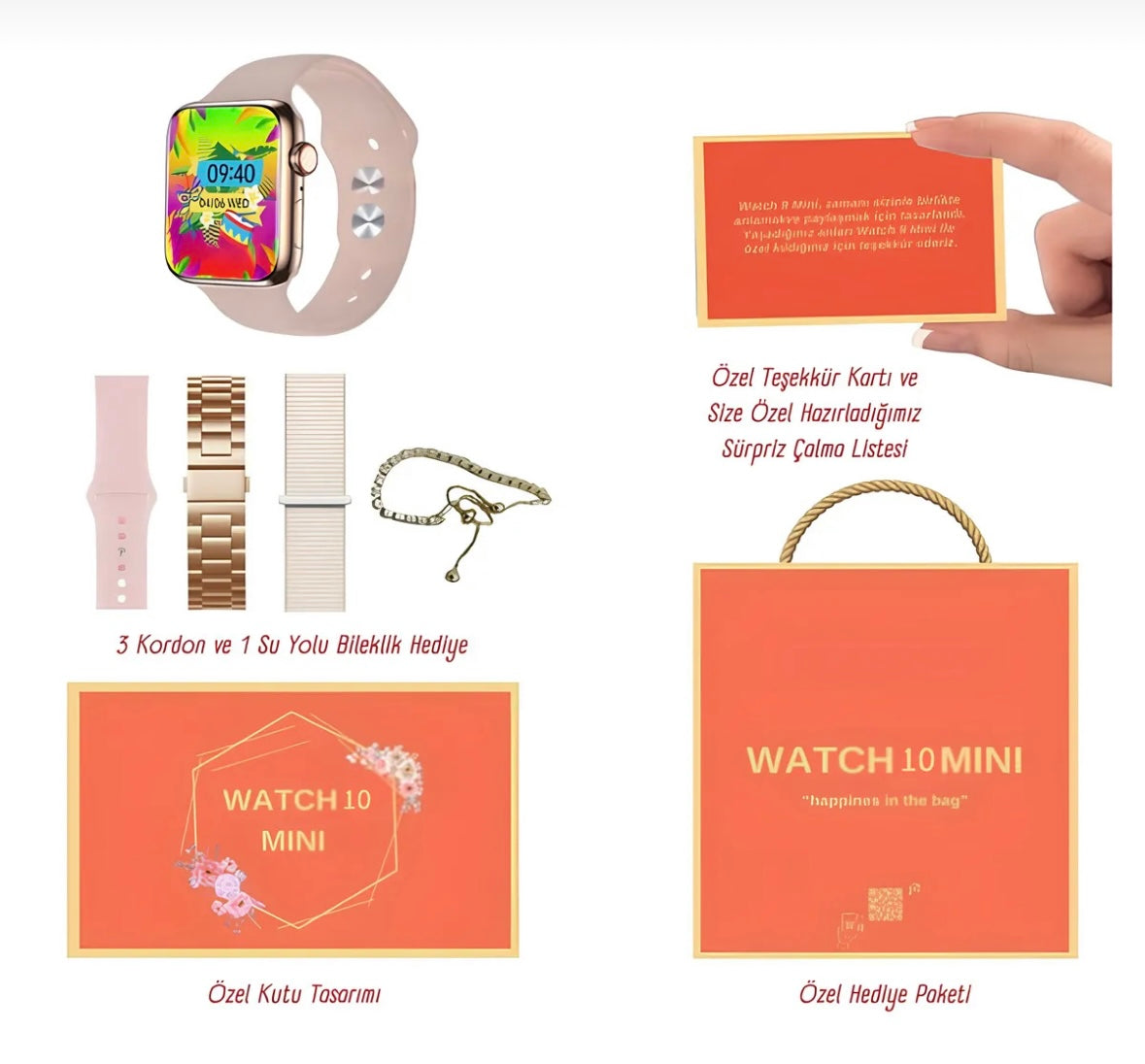 Harvox Watch 10 Mini Akıllı Saat