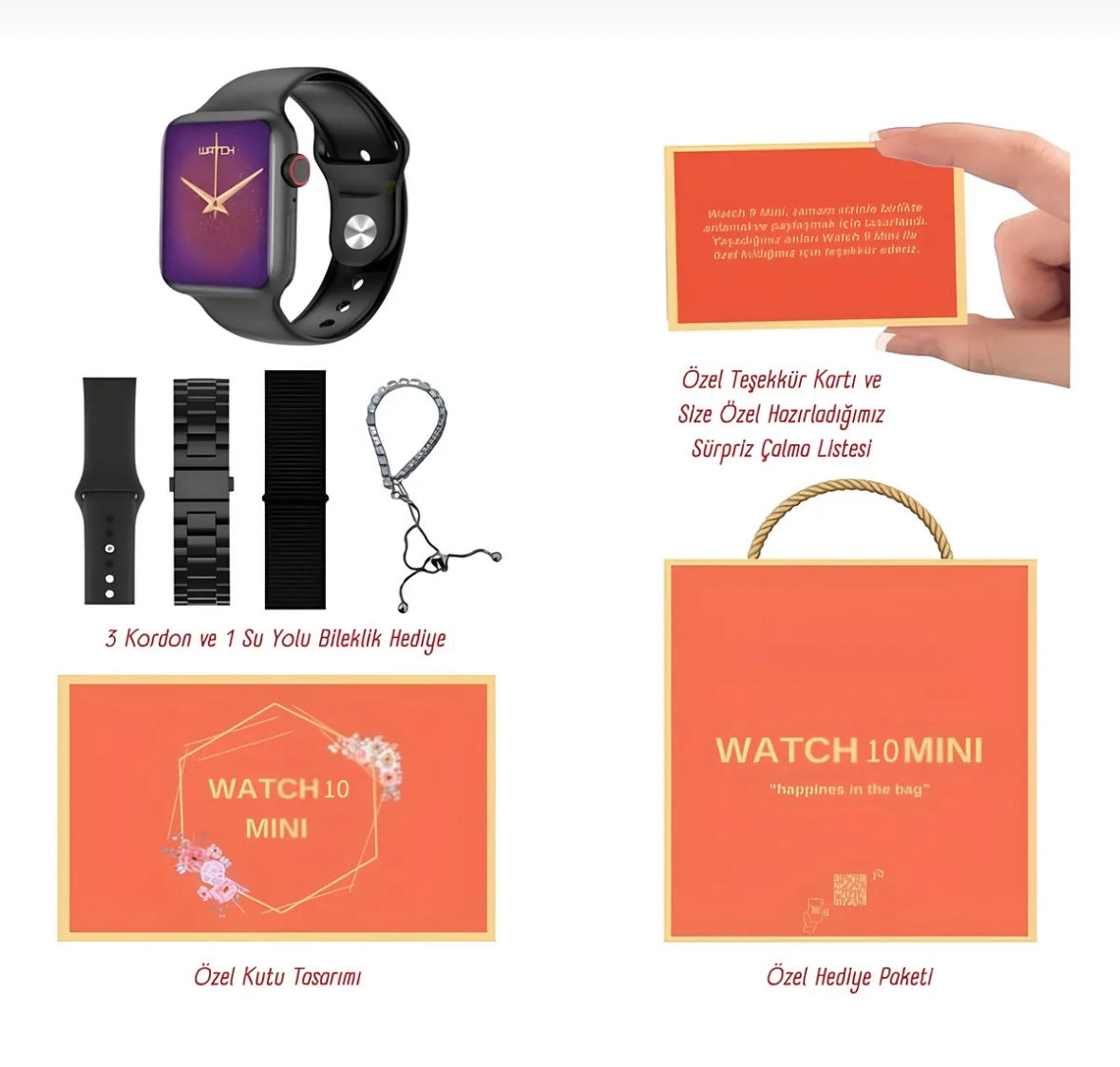 Harvox Watch 10 Mini Akıllı Saat