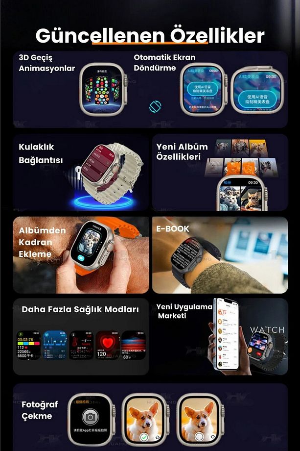 Watch Hk 10 Ultra 3 Akıllı Saat