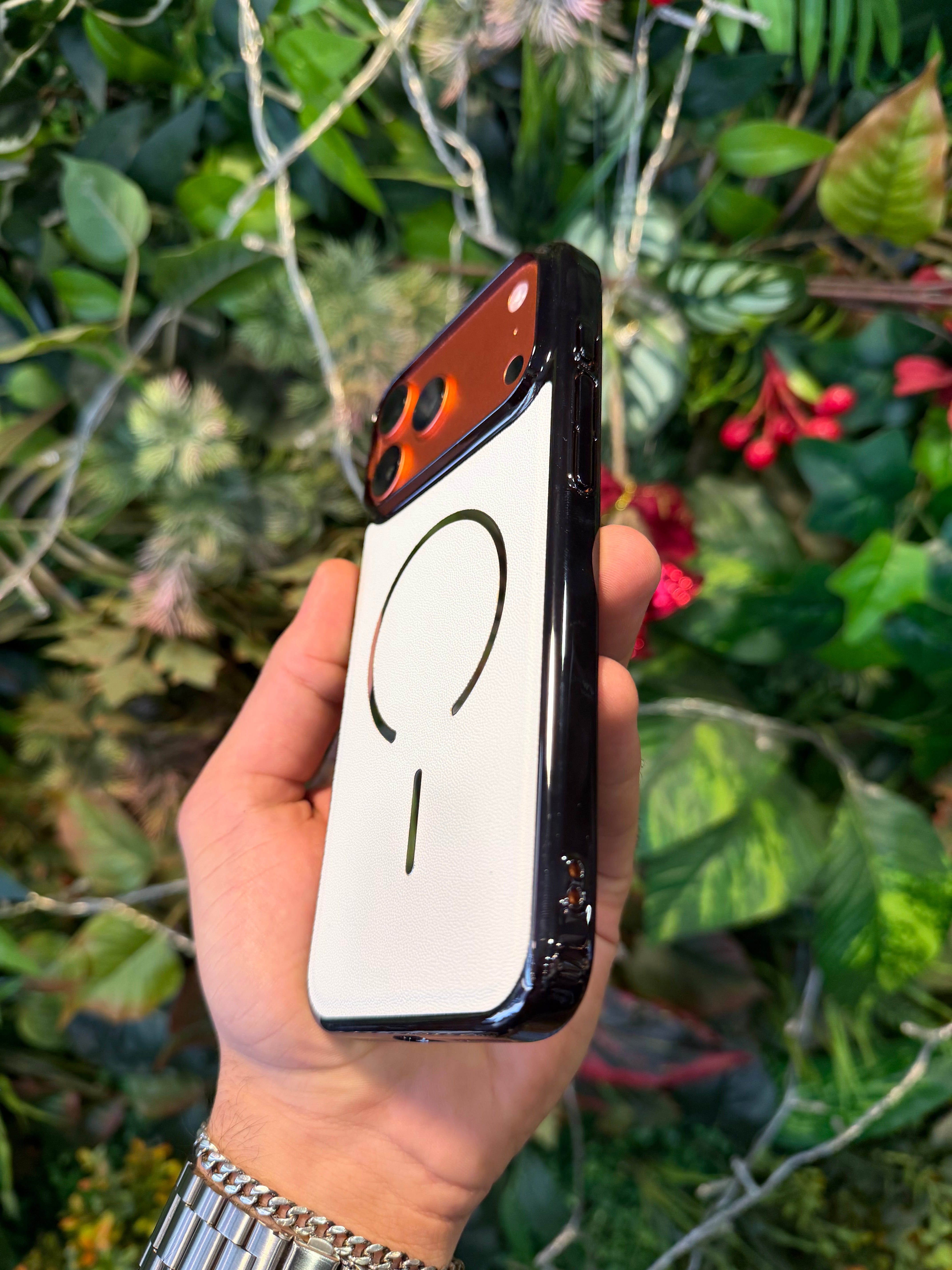 Magsafe Beyaz Kılıf Mika Premium Model