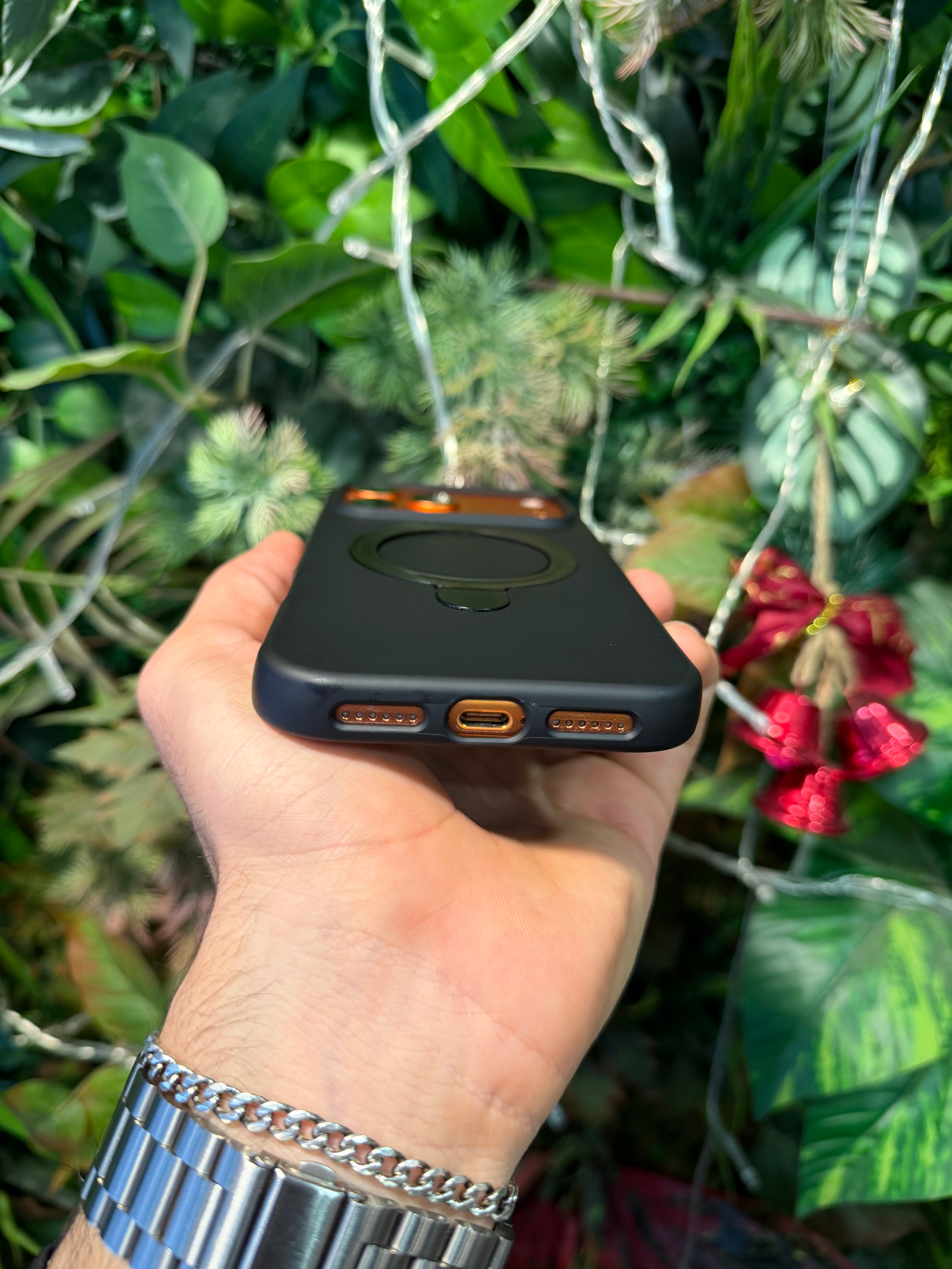 Magsafe Silikon Kılıf Stantlı