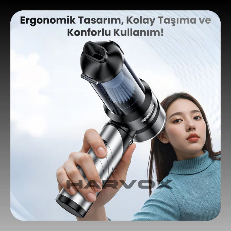 Harvox Araç İçi Süpürge 3 Kademeli