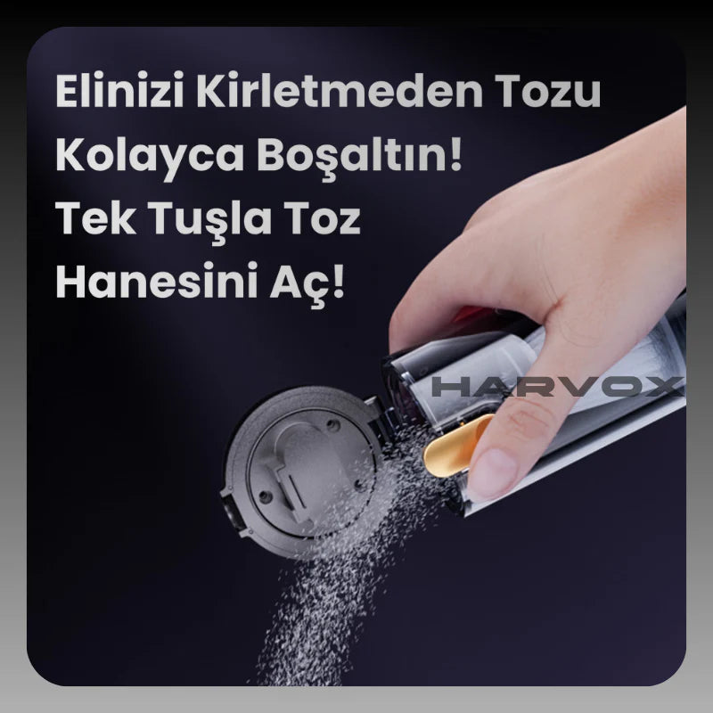 Harvox Araç İçi Süpürge 3 Kademeli