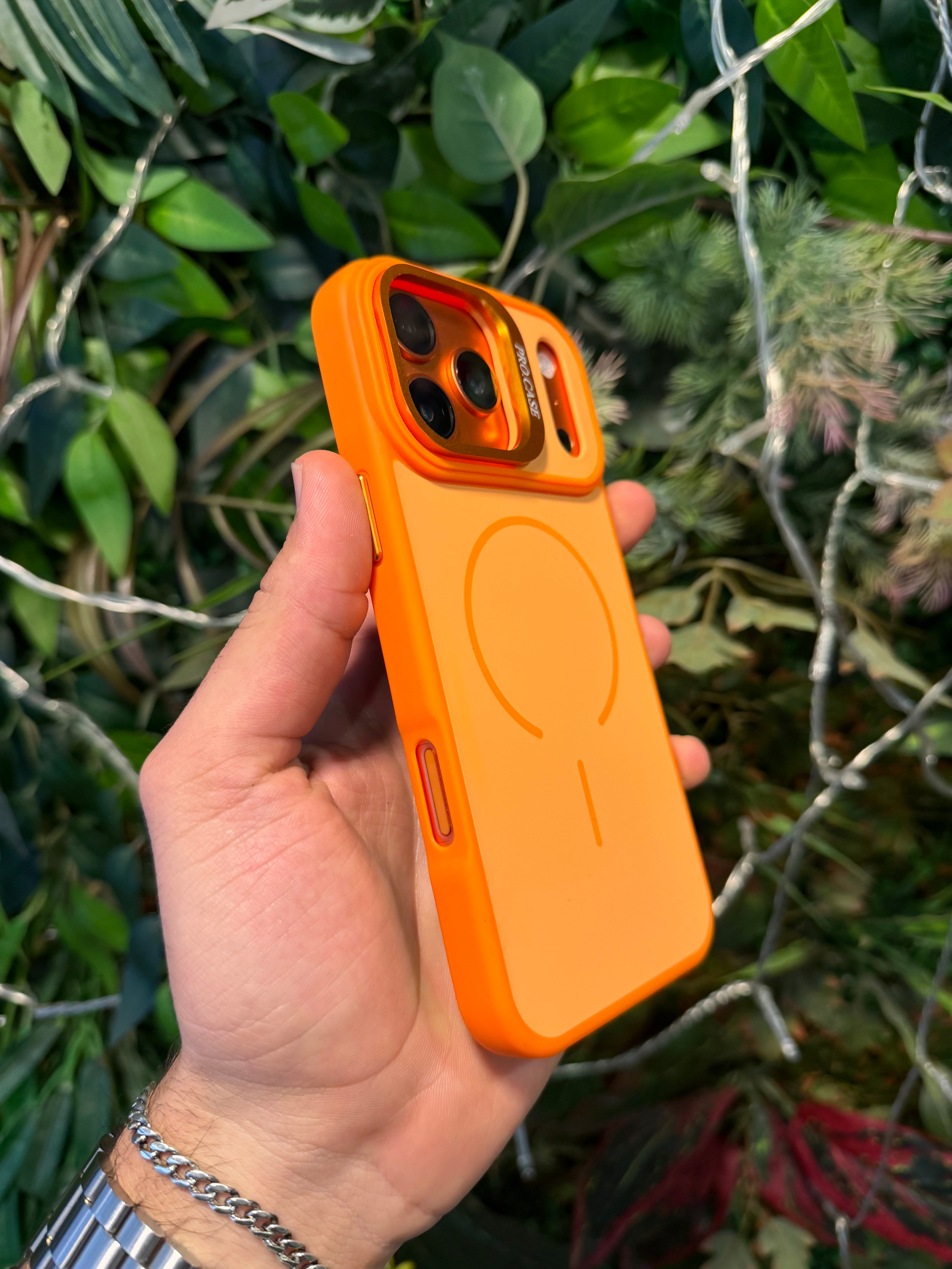 Magsafe Kılıf Kamera Kapaklı Stantlı