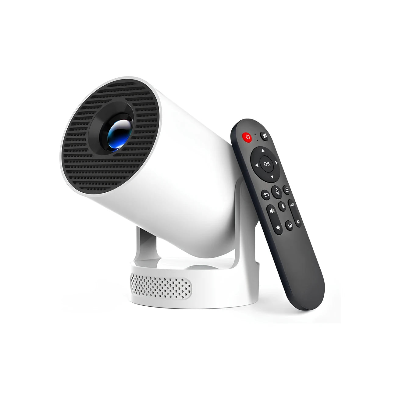 Şarjlı HY-300 Pro Max Premium Taşınabilir Mini Projeksiyon Cihazı (Bluetoothlu Klavye & Mouse Hediyeli)