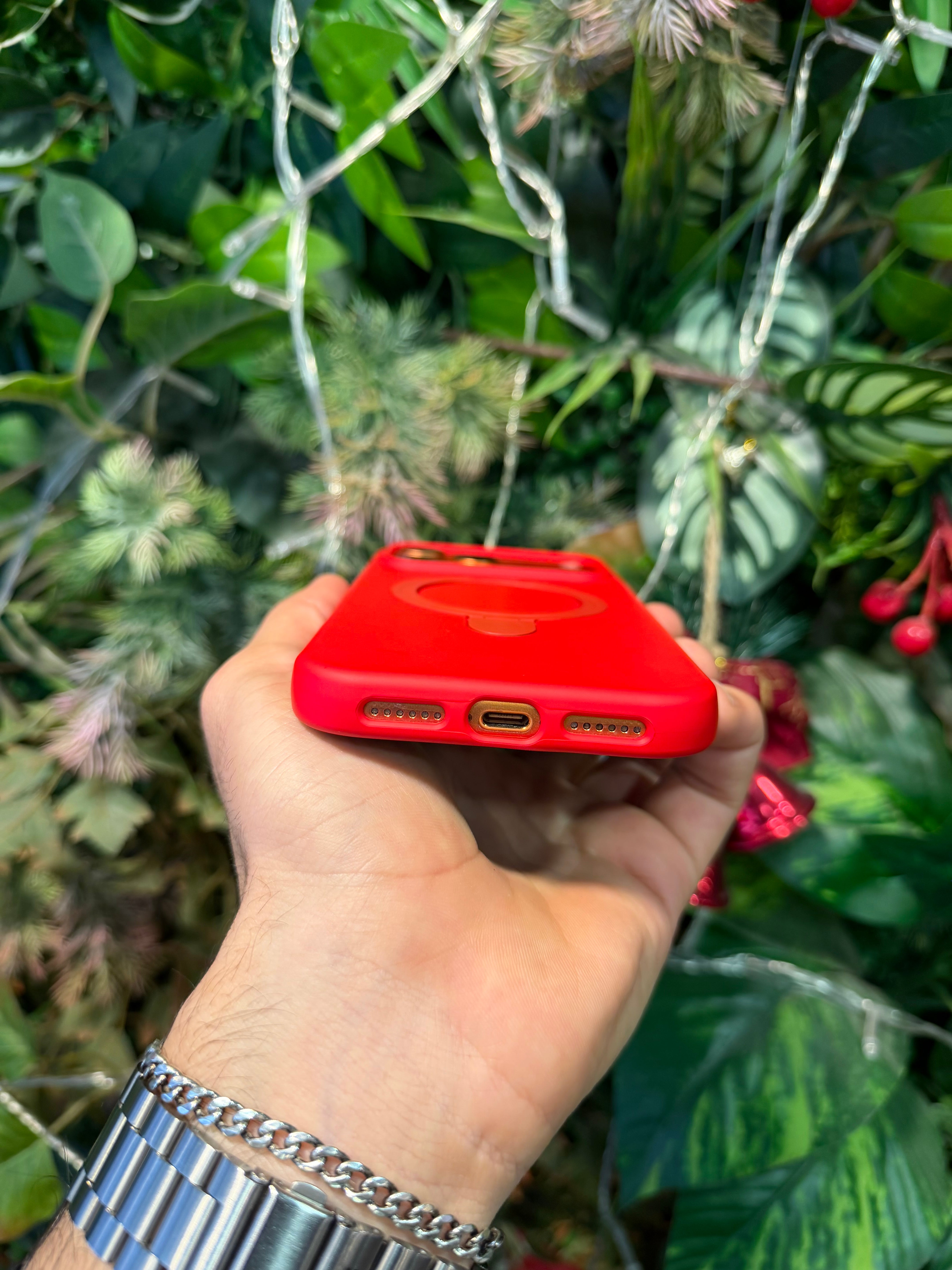 Magsafe Silikon Kılıf Stantlı