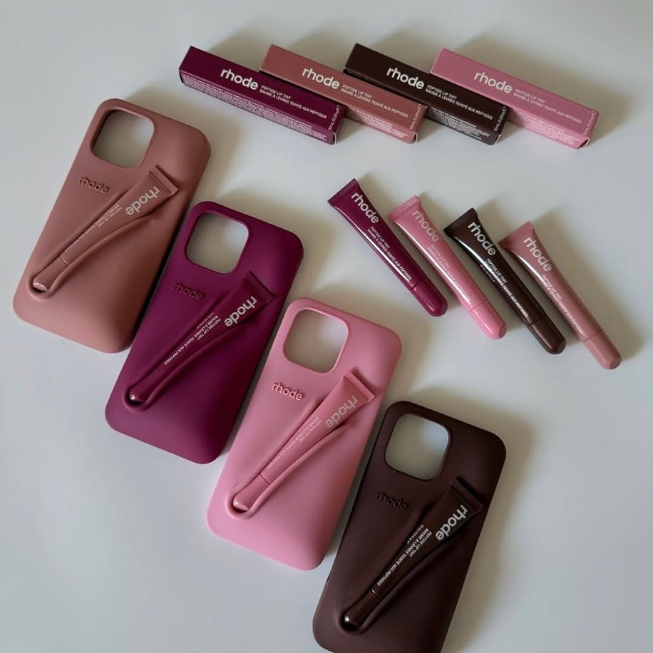 Rhode Kahve Gloss’lu Silikon Kılıf