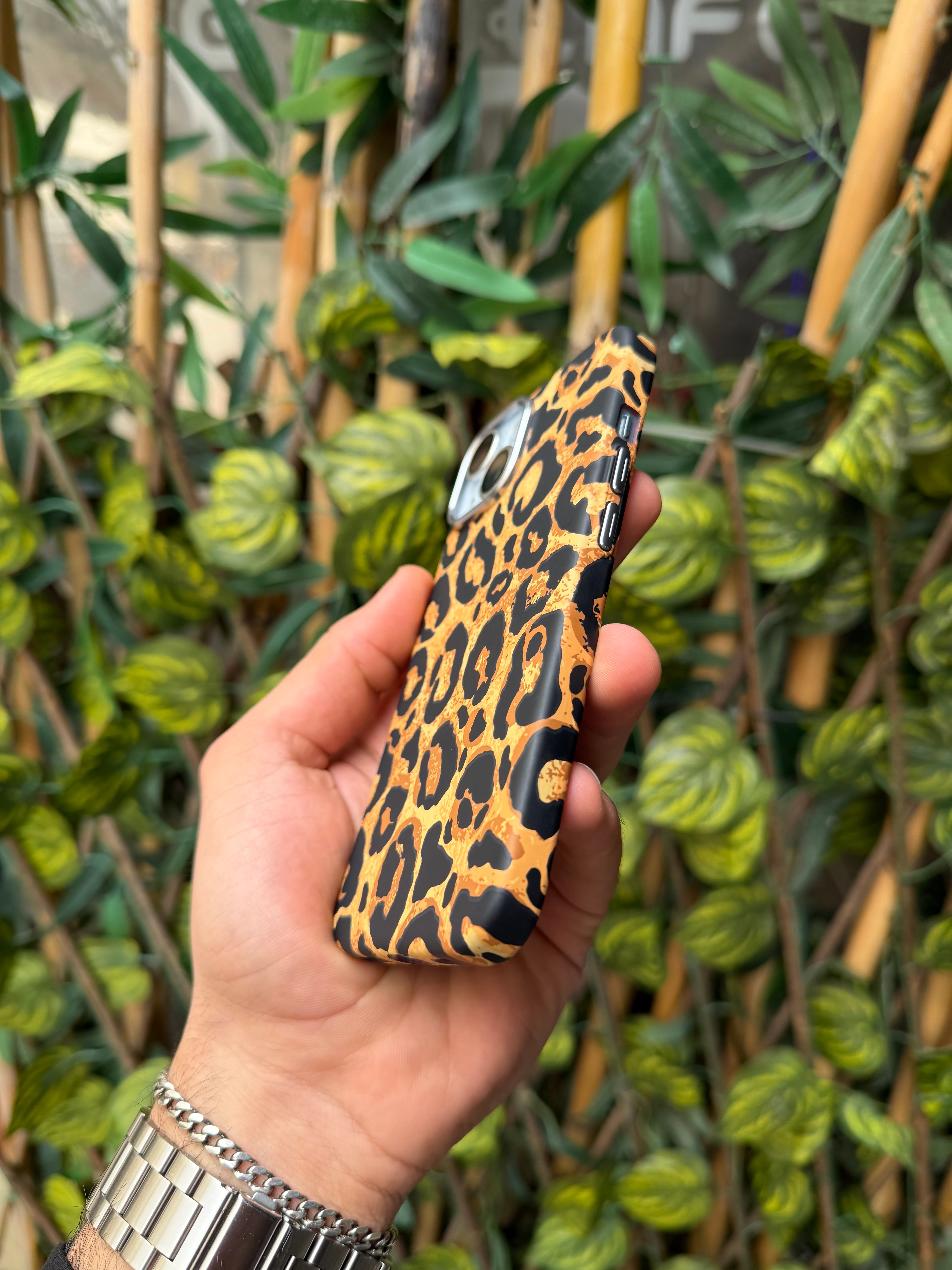 Leopar Kılıf Magsafe Özellikli Mika
