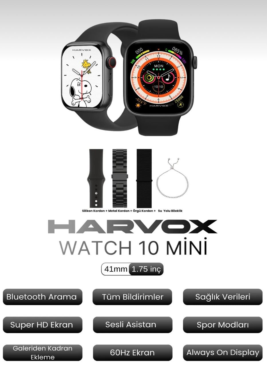 Harvox Watch 10 Mini Akıllı Saat