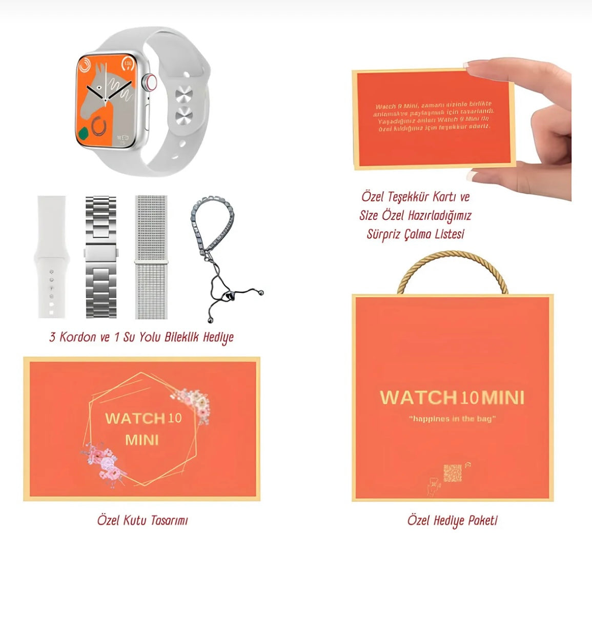 Harvox Watch 10 Mini Akıllı Saat