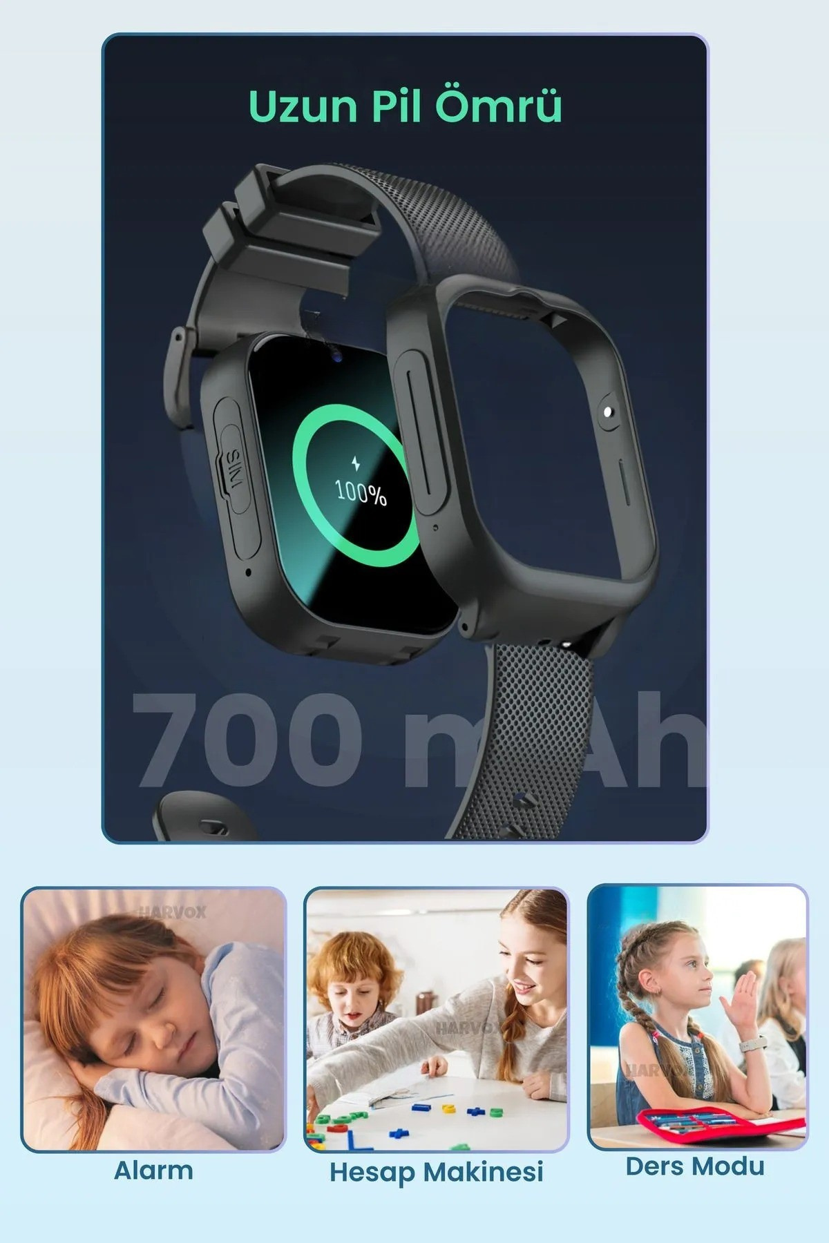 Harvox 4g Pro Android+ Akıllı Çocuk Saati